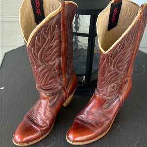 Dingo 8.5 Women’s Rich Brown Heeled Boots